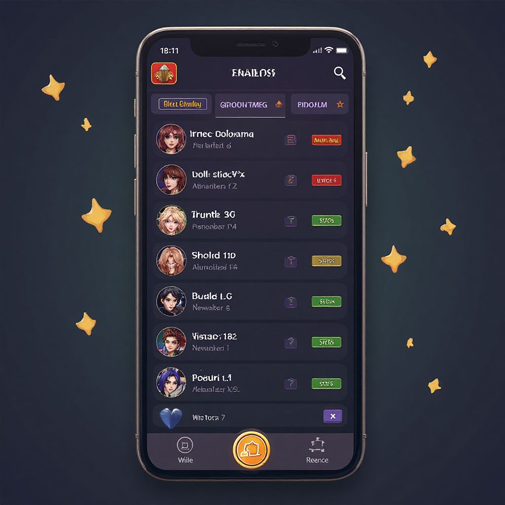 Global leaderboard showing top players