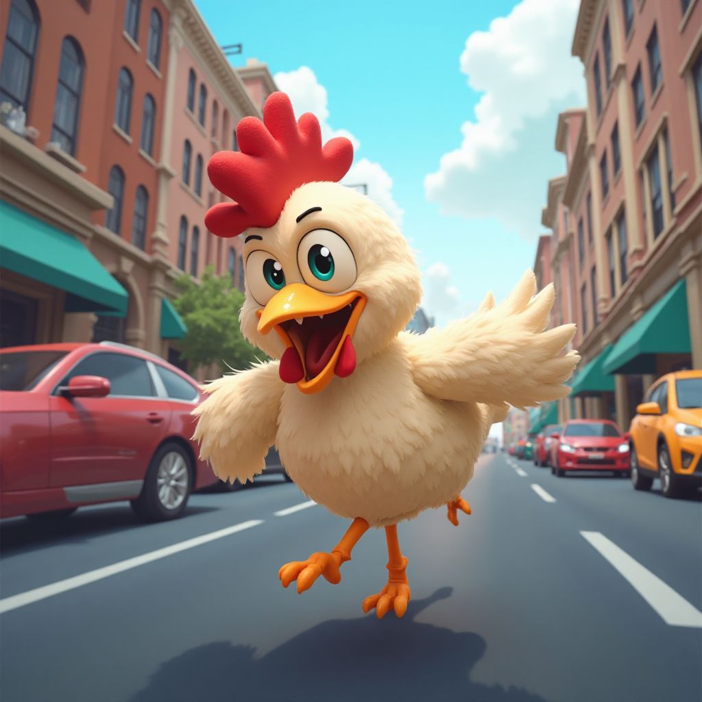 Game screenshot showing urban level